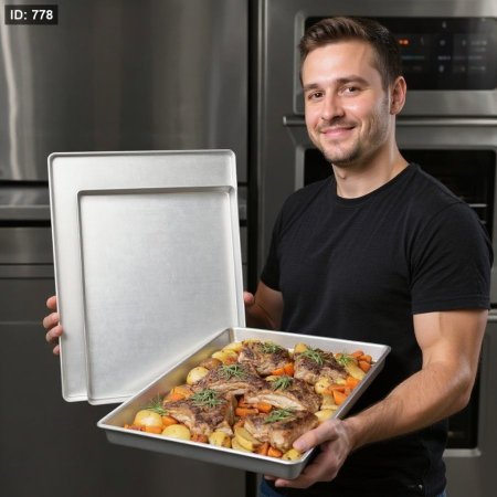 صواني فرن المنيوم ثقيل